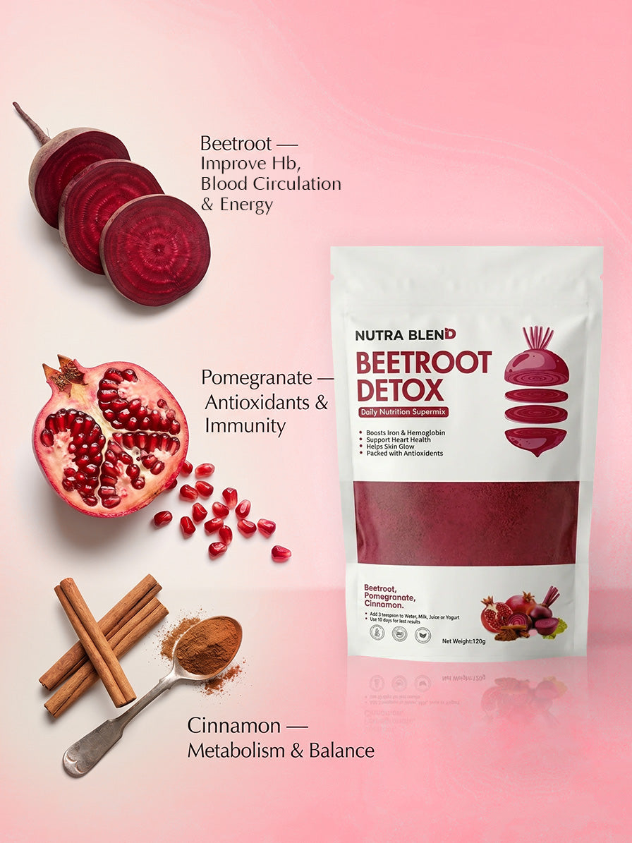 Beetroot Cleanse Beetroot Detox - Best for CARDIO, SKIN & GUT – Nutrablend