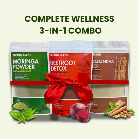 Ashwagandha + Moringa + Beetroot 3-in-1 COMBO