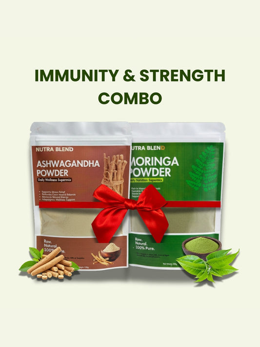 Ashwagandha + Moringa WELLNESS COMBO