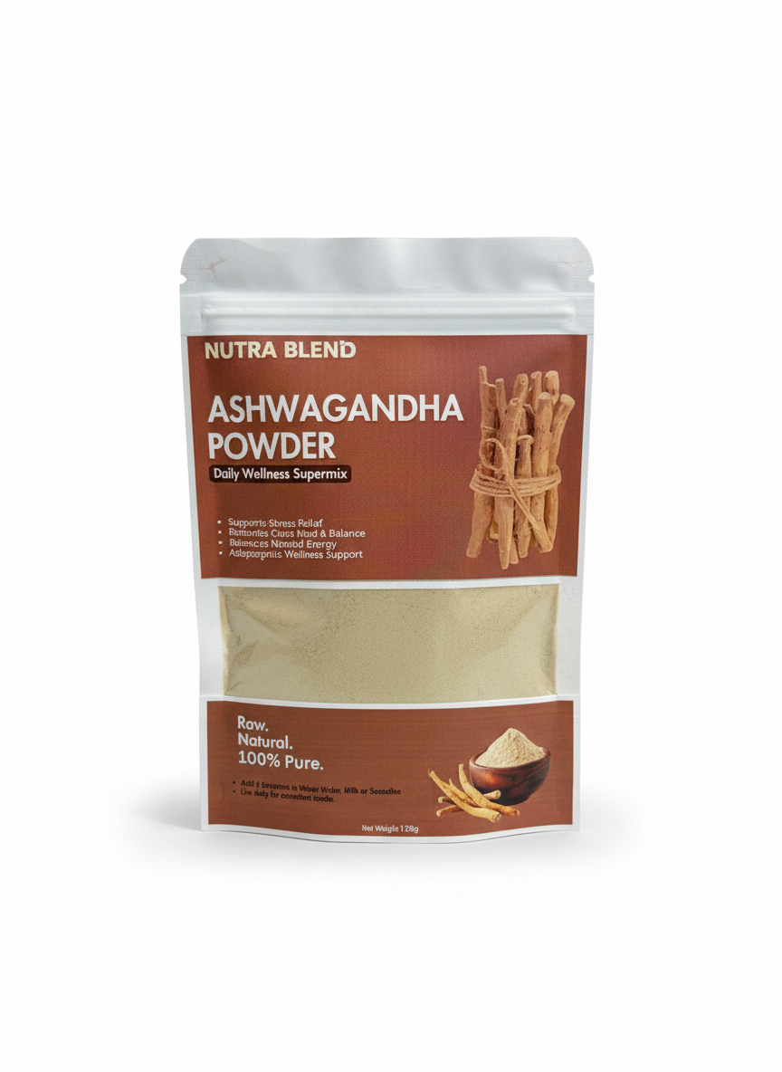Ashwagandha Powder – Best for STRESS RELIEF, BETTER SLEEP & FOCUS