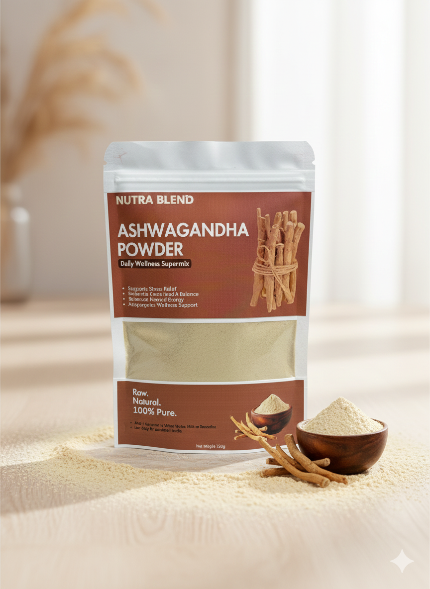 Ashwagandha Powder – Best for STRESS RELIEF, BETTER SLEEP & FOCUS