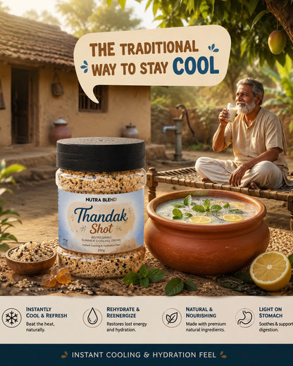 Thandak Shot – Natural Cooling Drink Mix